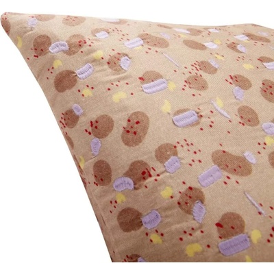 Hübsch Възглавничка SPECKLE 50 x 50 cм, кафява, Hübsch (HU701202)