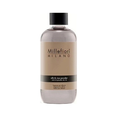 Millefiori Milano Silk & Rice Powder aroma náplň pro difuzér 250 ml