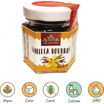 Altevita Vanilka Bourbon Mletá 10 g