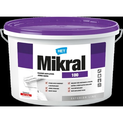 Het Mikral 100 fasádní barva 7kg