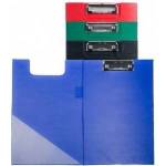 D. Rect A4 PVC board with clip and cover black D. RECT