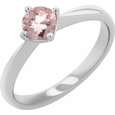 Eppi Zlatý zásnubní prsten s morganitem Mahiya R35506