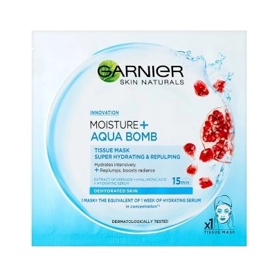 Garnier Moisture & Aqua Bomb Skin Tissue Superhydrating Mask 32 g