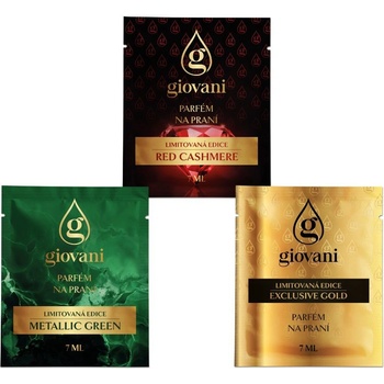 Giovanni koncentrovaný parfém na prádlo 3 limitky x 7 ml