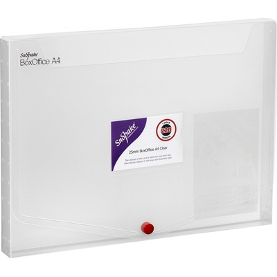 SNOPAKE BoxOffice PP A4 25 mm transparentné bezfarebné