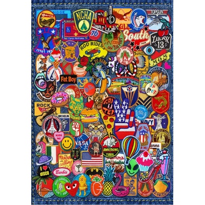 Alipson Puzzle - Puzzle Patch Crazy - 1 000 piese