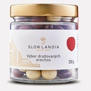 Slowlandia Výber dražovaných orechov v čokoláde 250 g
