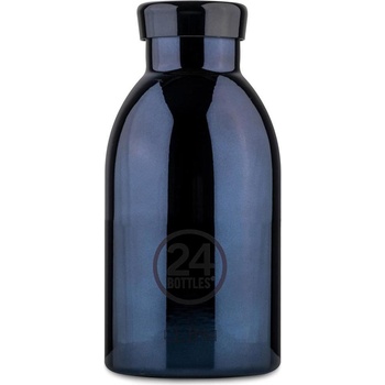 24Bottles Термобутилка Clima Grand черно сияние 330 мл (205)