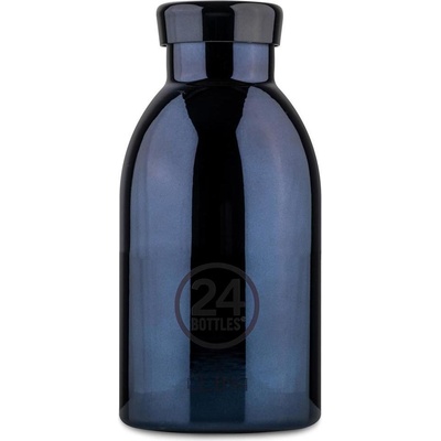 24Bottles Термобутилка Clima Grand черно сияние 330 мл (205)