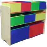 Ginger Home Органайзер-етажерка за играчки и книжки Ginger Home - Colors, 3 нива (JWTR-3090) - baby
