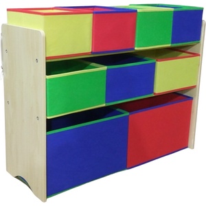 Ginger Home Органайзер-етажерка за играчки и книжки Ginger Home - Colors, 3 нива (JWTR-3090) - baby