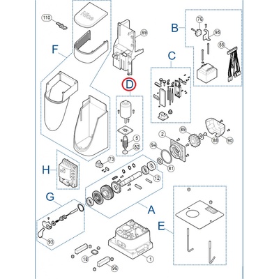 SPMTG05200 kit motora pro SLH400