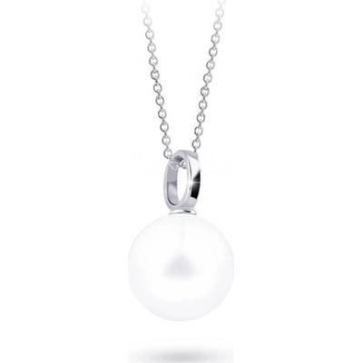 Cutie Jewellery přívěsek z bílého zlata s pravou perlou Z3029 40 C4 X 2
