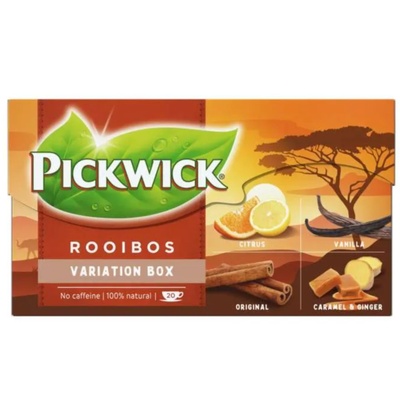 Pickwick Билков чай Pickwick Rooibos Variation Box 20бр 30гр