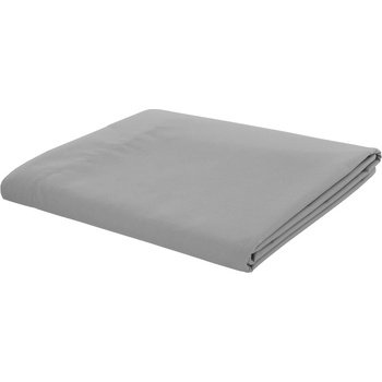 Catherine Lansfield Сив чаршаф от перкал 180x260 cm Easy Iron Percale - Catherine Lansfield (BD/18277/W/SFL/GY)