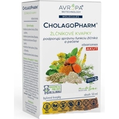 Avropa CholagoPharm bylinné kapky 50 ml