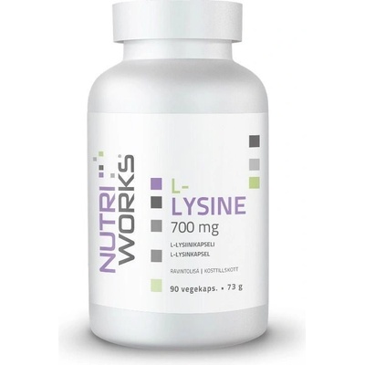 NutriWorks L-Lysine 700 90 kapslí