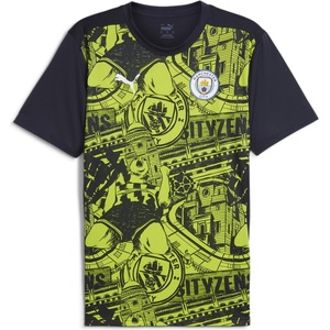 PUMA Manchester City FC Pre Match Shirt 2024 2025 Adults - Blue