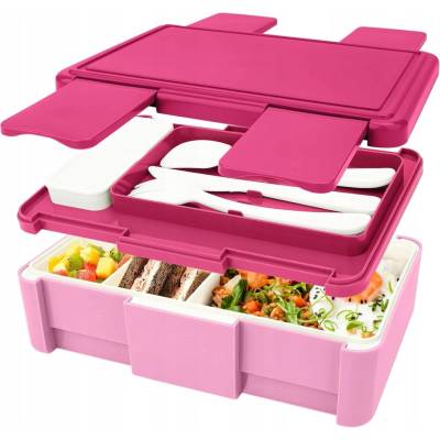 žiadna značka BENTO BOX PRE DETI, BOX NA SENDVIČE, IDEÁLNY DO ŠKÔLKY A ŠKOLY