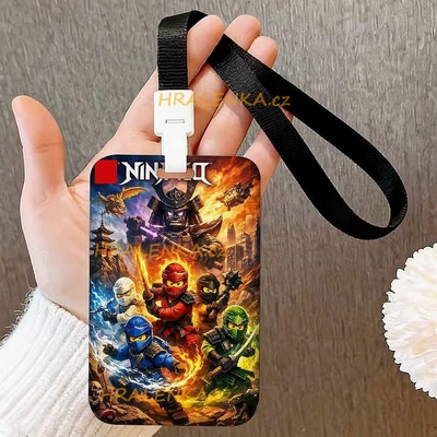 Šňůrka na krk 26180 s cedulkou na ID karty Ninjago