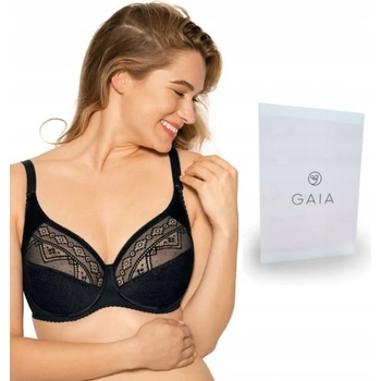 Gaia BS 059 Daniela nevystužená podprsenka čierna