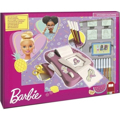 Barbie Razítka a stroj na samolepky