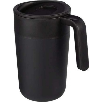 Nordia Dvoustěnný recyklovaný hrnek černá 400 ml