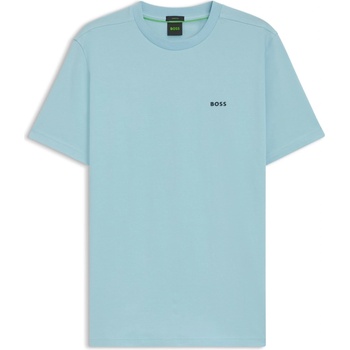 Boss Тениска Boss Men's Logo T-Shirt Logo Design - Pastl Blue 455