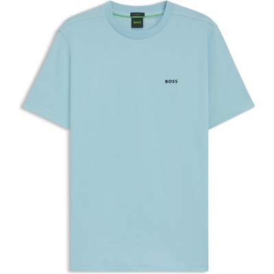 Boss Тениска Boss Men's Logo T-Shirt Logo Design - Pastl Blue 455