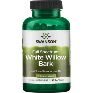 Swanson White Willow Bark 400 mg [90 капсули]