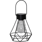 Star Trading Черен LED фенер, височина 15, 5 cm Eddy - Star Trading (481-49)