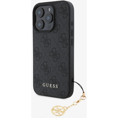 GUESS 4G Charm заден капак за iPhone 16 Pro Max Tone on Tone Grey Guess | Lilav | ЖЕНИ | UNI