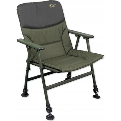 Carp spirit Level chair odtiene zelenej