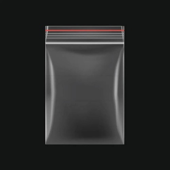 Image 1 of Екстрапак 100 бр, 13 х 16 см, полиетиленови плика Zip Lock, 35 мкм (21-21)