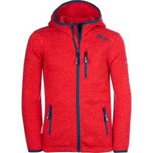 TROLLKIDS Детско поларено яке Trollkids Kid's Jondalen Jacket XT Fleece jacket - Spicy Red / Dolphin Blue - размер 98 (EU) (703-2541-0912)