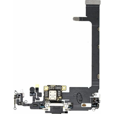 Apple iPhone 11 Pro Max - Nabíjecí Konektor + Flex Kabel (Space Gray), Space Gray