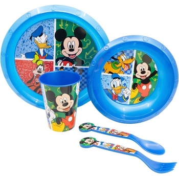 Stor Комплект за хранене Stor - Mickey Has Fun, 5 части (81115)
