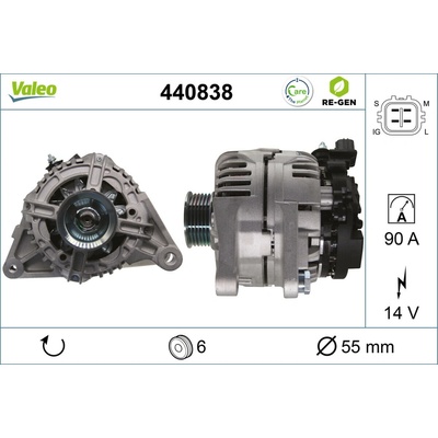 Alternátor VALEO 440838
