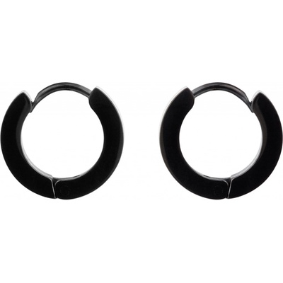 Franco Bene Mini náušnice černé 2292