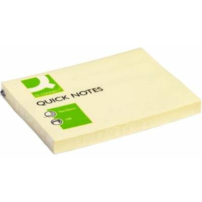 Q-CONNECT Bloček Q-CONNECT žltý 76x102mm (QC001410)