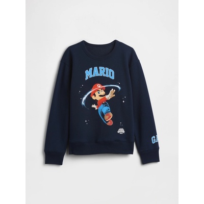 GAP detská mikina Super Mario tmavomodrá