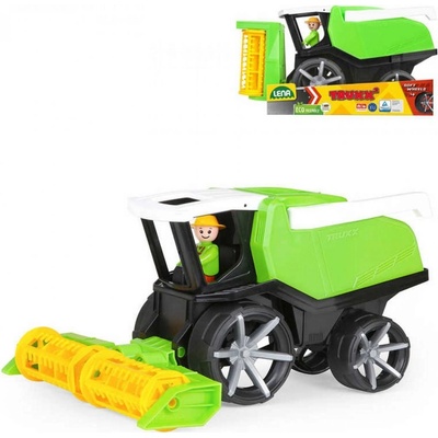 Lena Auto Truxx 2 kombajn plast 35cm s figurkou 24m+