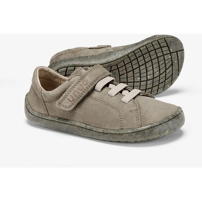 Dětské kožené barefoot boty Khaki