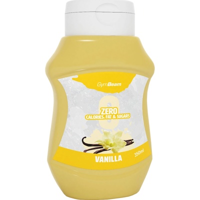 GymBeam Bezkalorický sirup Vanilka 350 ml