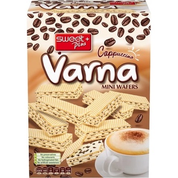 Sweet+ Вафли с крем капучино Varna family pack Sweet Plus 240гр