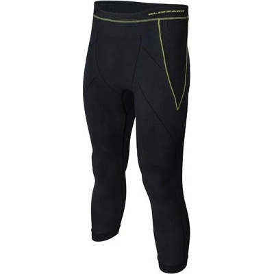 BLIZZARD Mens long pants, anthracite/neon yellow