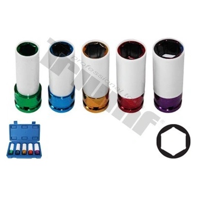 TRIUMF Sada hlavíc s plastovou ochranou 1/2" vstup, 5 - dielna
