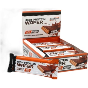 EthicSport HIGH PROTEIN Wafer [12 x 35 грама] Белгийски Шоколад