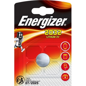 Energizer Mini Lithium Battery CR2032 1ks 7638900083040