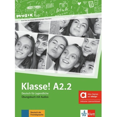 Klasse A2.2 – Hybride Ausgabe – Übungsbuch + MP3 allango.net + Lizenz (24 Monate)